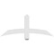 Ekena Millwork Bellingham Architectural Grade PVC Gable Bracket, 48"W x 20"H x 4"D x 4"F, 10/12 Pitch GBP048X20X0404BEL00 - alternate 3